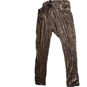 Iro Red River 19W Mettalic Trouser Pants Size M